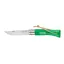 Opinel No 07 Colorama Folding and Locking Blade in Green